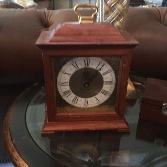 SMALL BABY Grandfather Clock - Vintage - Picture 8 of 16